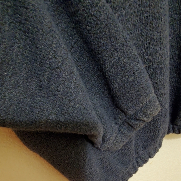 United States Of America Washington DC Front Zip Vntg-Sweater - M/ Grayish Blue- - Picture 6 of 9